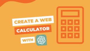 How to create a web calculator with ChatGPT
