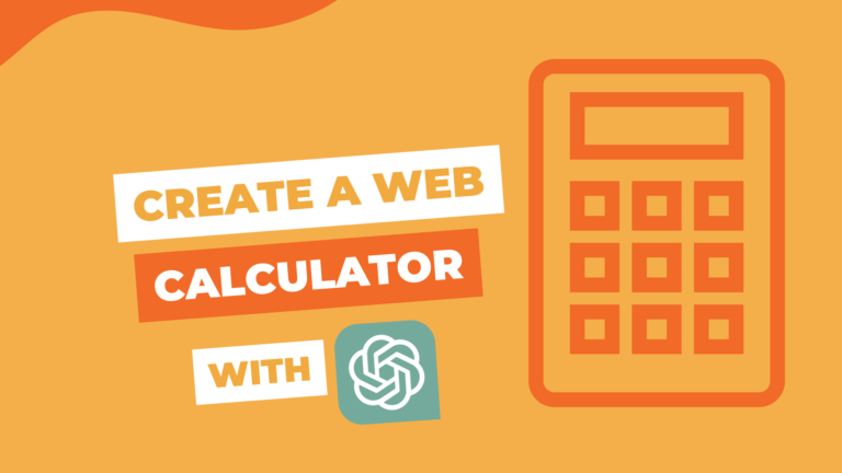 How to create a web calculator with ChatGPT