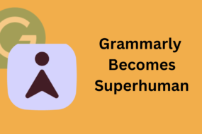Grammarly repositions to superhuman, after the acquisition.