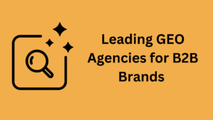 generative engine optimization agencies