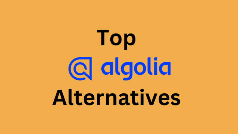 Top 10 Algolia Alternatives in 2026 9 Top Algolia alternatives